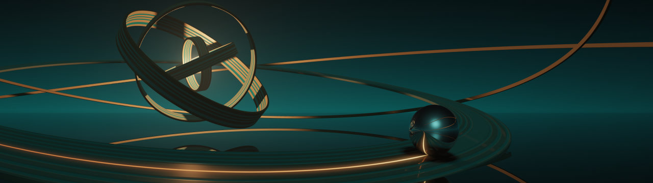 Orbit, Abstracts wallpaper, 5120 × 1440