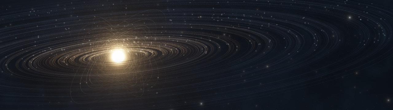 Dyson swarm, Super Intelligence wallpaper, 5120 × 1440